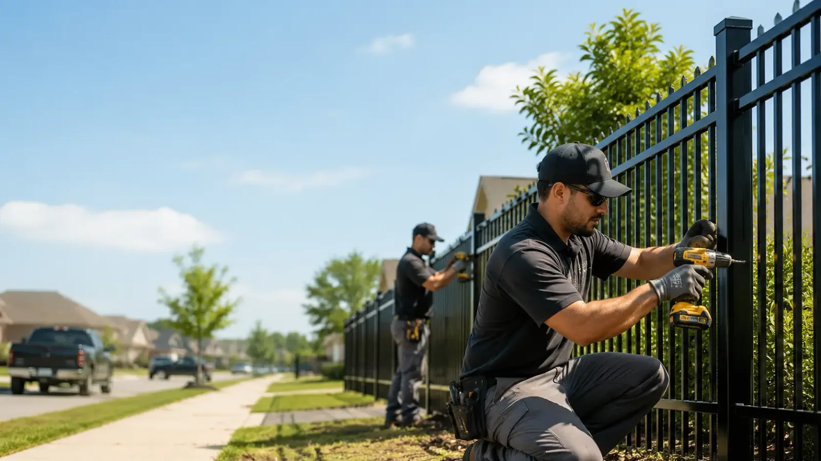 Metal Fence Installation in Vermilion, OH